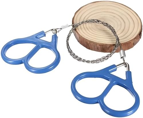 PVC-Rohrkabelsäge, Edelstahl-Drahtsäge, PVC-, Handtaschenschnur, PVC-Rohrschneidewerkzeug für Camping, 8 Stück