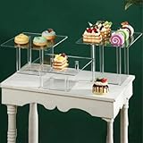 [Processus de montage facile] Le montage est simple avec des vis et un tournevis, de sorte que vous pouvez rapidement monter les supports et présenter vos délicieuses créations en un tour de main.