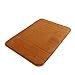 Produktbild Luccase rutschfeste Matte 40 X 60 cm Saugfähige Weiche Memory Foam Bodenmatte Matte Bad Badezimmer Schlafzimmer Boden Dusche Teppich Dekor (Braun)