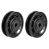 sourcing map 2stk. 70mm Lager Riemenscheibe Kabel Fitnessgeräte Zubehör