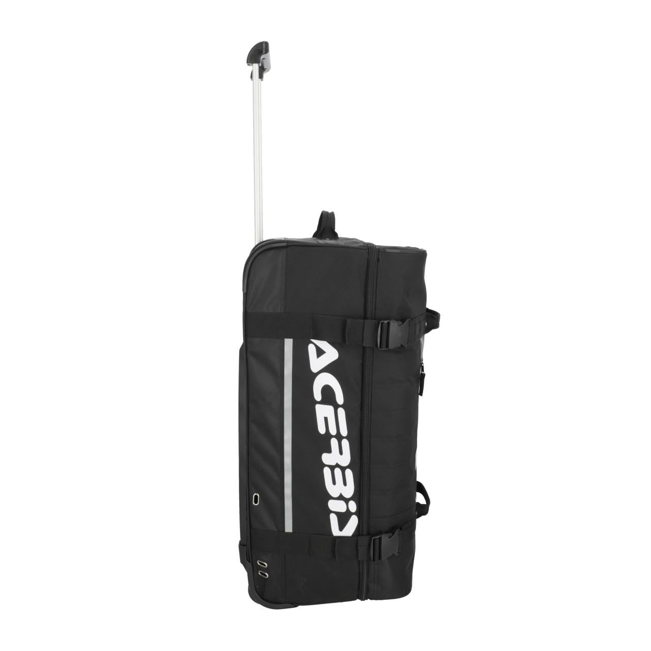ACERBIS X-TRIP Borsone da Viaggio con Ruote, 105 Litri, 75x40x35 cm, Nero con Logo