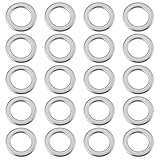 eMagTech 20 Stück Messuhr-Amboss Unterlegscheibe aus Edelstahl 304 6 X 10 X 1 Mm für Motorwartung Bearbeitung Und Inspektion
