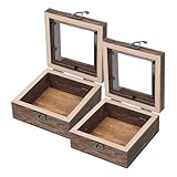 Haute transparence : sa conception haute transparence protège les précieux spécimens des dommages tout en mettant clairement en valeur les détails, ce qui la rend idéale à des fins éducatives et de recherche, comme vitrine pour spécimens de bois ou cadre photo pour spécimens d'insectes