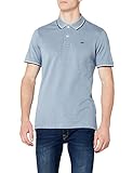 jack and jones polo shirts amazon  JACK & JONES Jjecontrast Stripe Polo SS Noos, Azul (Faded Denim Detail: Slim Fit), X-Small para Hombre