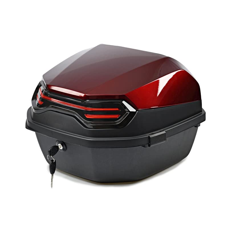 Amazon | バイク リアボックス 44L トップケース バイクボックス