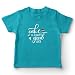 lepni.me T-Shirt pour Enfants Le gâteau est Toujours Une Bonne idée Amour Cuisine Cuisine Manger au Four (5-6 Ans Bleu Clair Multicolore)