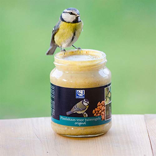 CJ Wildlife Wild-Vogelfutter Erdnussbutter Original, Sparpaket 4 x 330 g