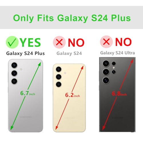 Étui pour Samsung Galaxy S24 Plus antichoc cuir RFID noir - 2