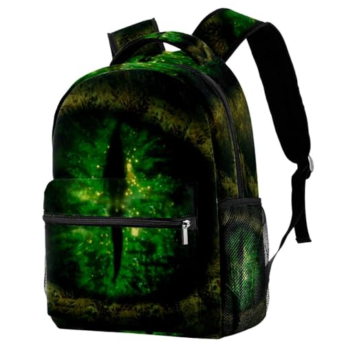 Sac à dos scolaire collège œil de dragon 40cm pour école et voyage