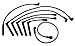 Bosch 09184 Premium Spark Plug Wire Set