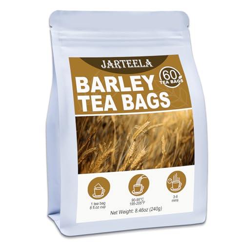 Jarteela - Barley Tea Bags - 4g x 60 Count