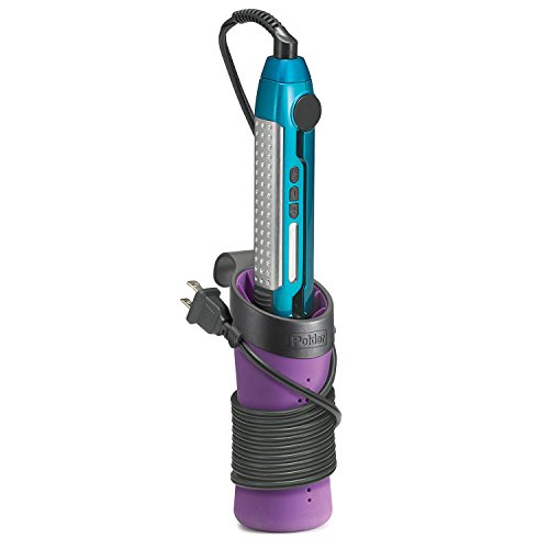 Polder Bth-7030-725 Hot Sleeve Hair Styling Tool Storage Caddy, 3" X 3.75" X 6.25", Purple #TOP2