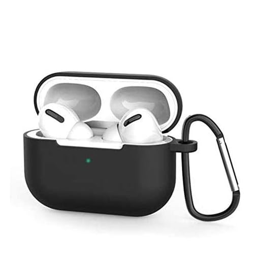 Capa Case Silicone Flexível AirPods Pro - Preto