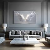 Generisch Bilder für Wohnzimmer Fantasy Engelsflügel XXL 