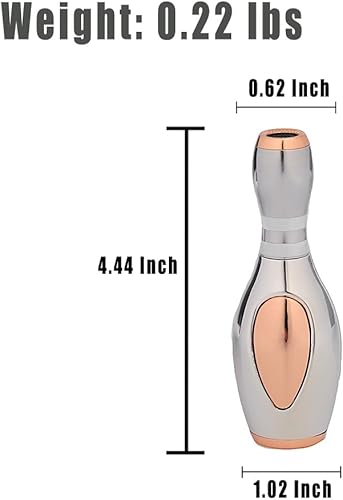 Miniatura 2 de WEQTETJU Encendedor de antorcha, fresco, único encendedor de boliche, ajustable, recargable, resistente al viento, regalo para hombres (sin