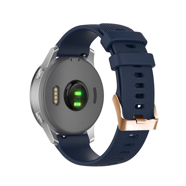 Correa de silicona de 20 mm para Vivoactive 3 ideal para entrenamientos y oficina