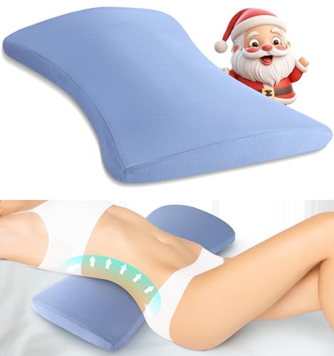 Lumbar Support Pillow for Bed...