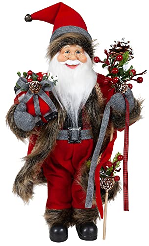 Christmas Paradise Figurine de Père Noël Emmik rouge 45 cm Cover