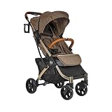 Amababy Leichter Kinderwagen, Premium Kompakter Reise-Kinderwagen Vollständig neigbarer Sitz Buggy Geeignet für Kleinkinder und Kinder