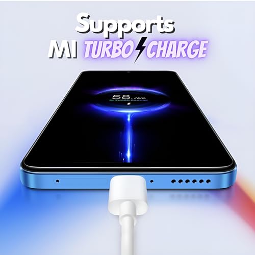 Image of Origin Xiaomi 67W USB C Quick Charge High Speed & Data Transfer Cable 7Amp for Redmi Note 15 Ultra /Redmi Note 14 Pro+ /14 /14C /13 /12 /A5 /Laptop, Smartphone, Pad - Support 33 W Type C Turbo Charge, White