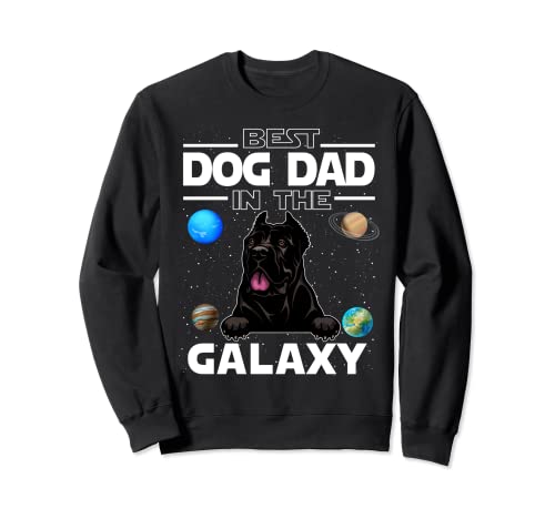 Best Dog Dad In The Galaxy Cane Corso Puppy Dogs Lovers Felpa