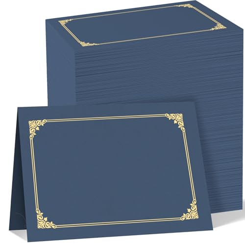 Porte-certificats HAUTOCO contre le froissement lot 120 chemises bleu marine