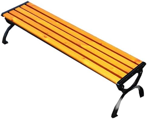 3 Seater Garden Bench, Park Bench, Garden Furniture, Solid Wood Slatted Seat, Park Bench, Outdoor Furniture All Weather, Leisure Seats, Garden Chair