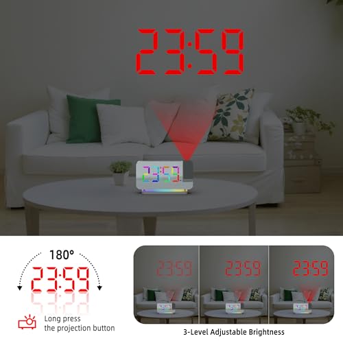 Réveil Numérique avec Projection pour ne Plus Rater vos Matins Difficiles
