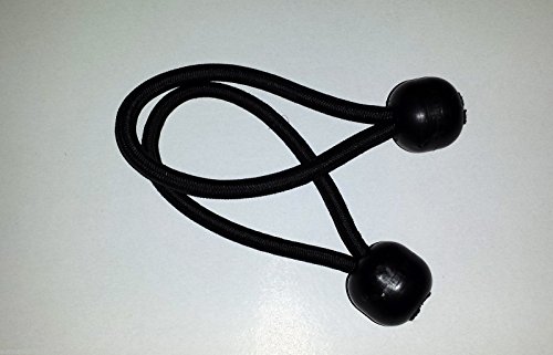Flag bungees one pair (2 bungees)100mm in black exclusive to Autocamp flagseller