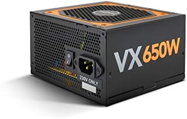 Nox Uranus VX 650 W Bronze Edition 650 W ATX czarny, pomarańczowy napęd  zasilanie (650 W, 200  240, 47  63, aktywne, 120 W, 600 W)