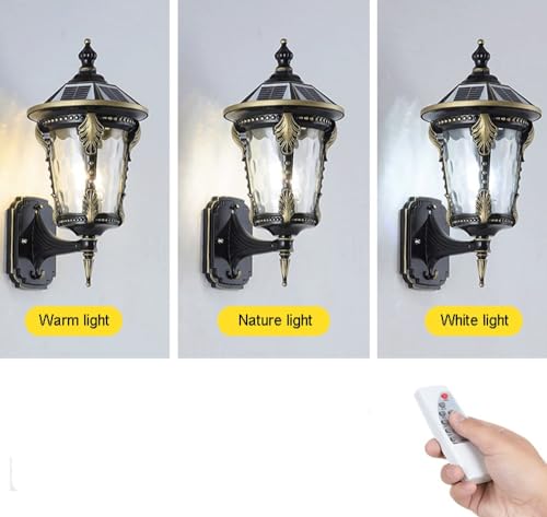 Lampes solaires d'extérieur pour décoration de couloir, villa et jardin moderne