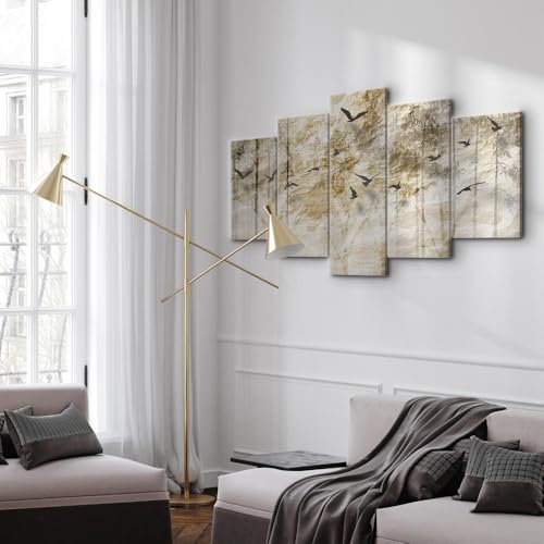 Tableau acoustique nature 100x50 cm pour isolation phonique murale - 4