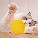 Talent Star Cat Toy Ball Sisal Cat Toy Cat Toy Interactive Sisal Cat Scratching Ball Toy Bite-Resistant Pet Toy for Stress Relief Exercise Yellow