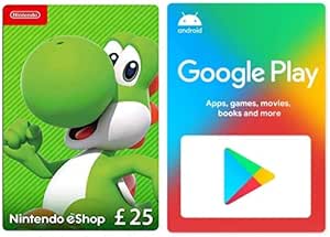 Nintendo eShop Card | 25 GBP | Download Code + Google Play gift code £ ...