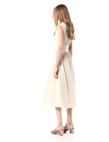 Rachel Pally Women's Jersey Rowena Dress Dress, Cream, M at Amazon Women's  Clothing store