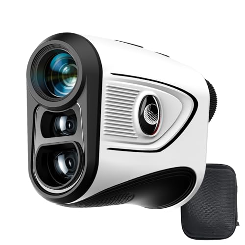 Image of KOKVP Golf Rangefinder with Slope Switch, 1200 Yards ±0.5yd High Precision, Magnetic Mount, Vibration Flag Lock, USB-C Rechargeable & IP54 Weather-Resistant – Tournament Legal for UK Courses