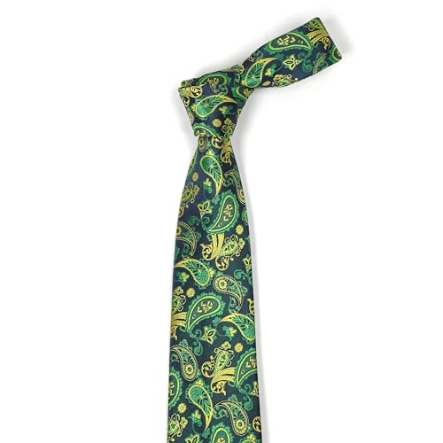 Image of Men's Tie Set with Pocket Square and Cufflinks | 100% microfiber; tie 59 x 3.15 in; square 10 x 10 in; gift box included