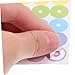 Uonlytech 40Sheet Self Adhesive Hole Reinforcement Stickers for Loose Leaf Paper Protectors for Punched Pages Repair Labels Compatible with Notebook Supplies