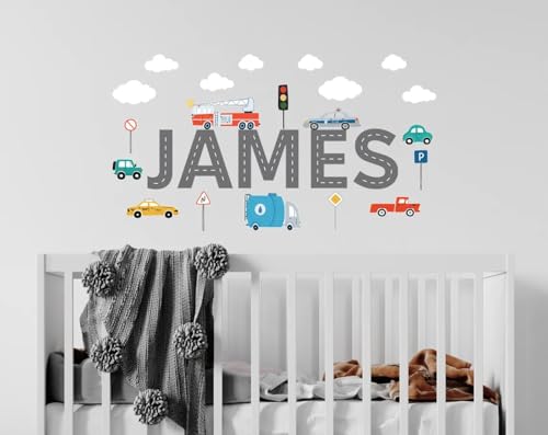 Vinilos Decorativos Vehículos para Pared Negro miniatura 4