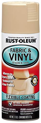 Rust-Oleum 248921 Automotive Enamel Fabric & Vinyl Spray Paint, 11 Oz, Beige