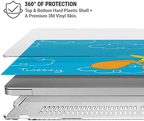 Skinit Case + Skin Compatible with MacBook Pro 16in (2019-20) - Officially Licensed Warner Bros Tweety Bird Flying Design