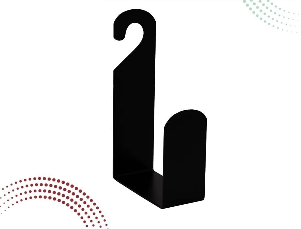 Iron Garden Hose Pipe Holder/Hanger,Black, KC0137