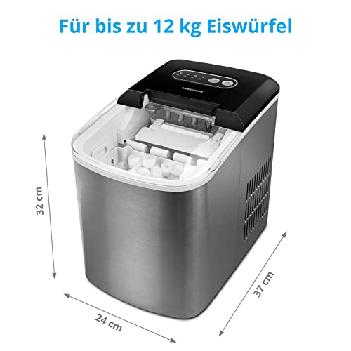 Eiswürfelmaschine MEDION Eiswürfelbereiter, 2,2 L Wassertank