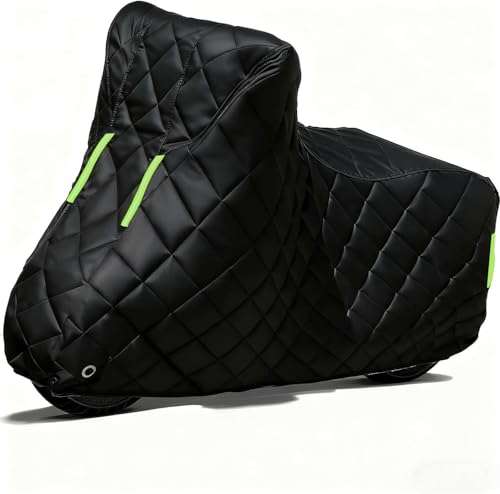 Housse de moto hivernale Harley Softail bâche extérieure XXXL Black