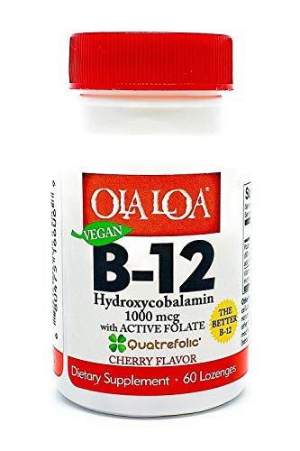 Ola Loa Products Sublingual Hydroxycobalamin B12, 60 Count