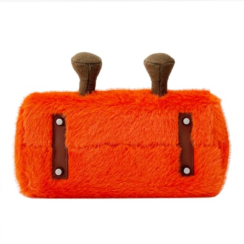 Women's Fashionable Fluffy cute design Handbag,Cross bodybag,Casual Tote Bag with long strap,Plush shoulder bag,Crossbody bag,Shopping Bag (Orange Faux Fur)4