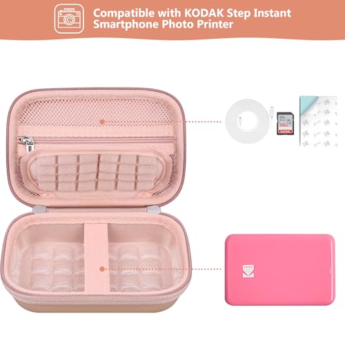 Case imprimante Kodak Step bluetooth portable smartphone rose gold