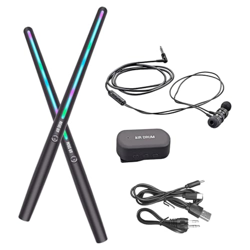 Drumsticks électroniques Qianly percussion portative ensemble rythmique air batterie sans pédale