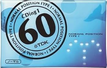 Amazon | TDK オーディオカセットテープ(ノーマル) CDing1 60分 [CD1