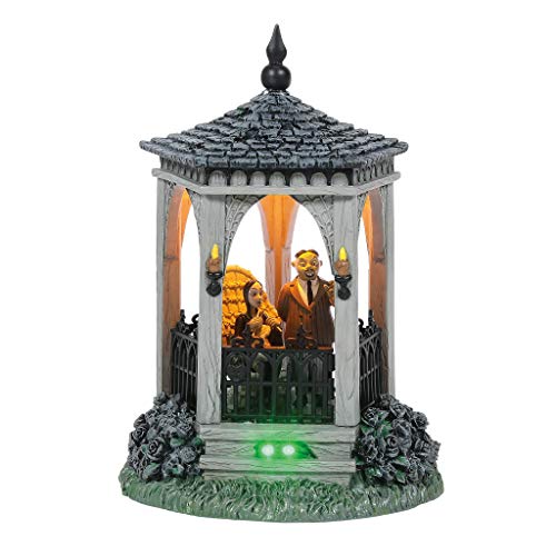 Edificio iluminado de salon para maquetas navideñas y repisas 2
